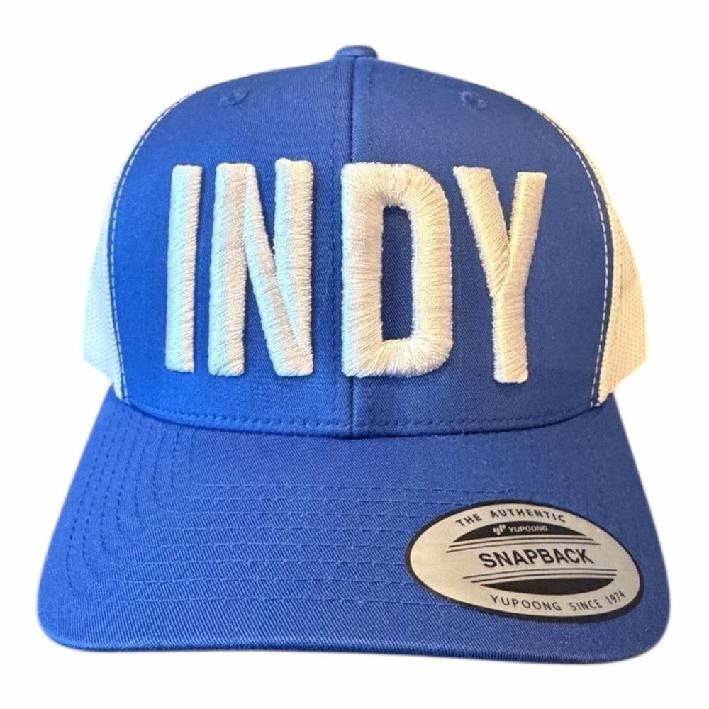 NFL COLTS “INDY” SNAPBACK TWILL TRUCKER CAP